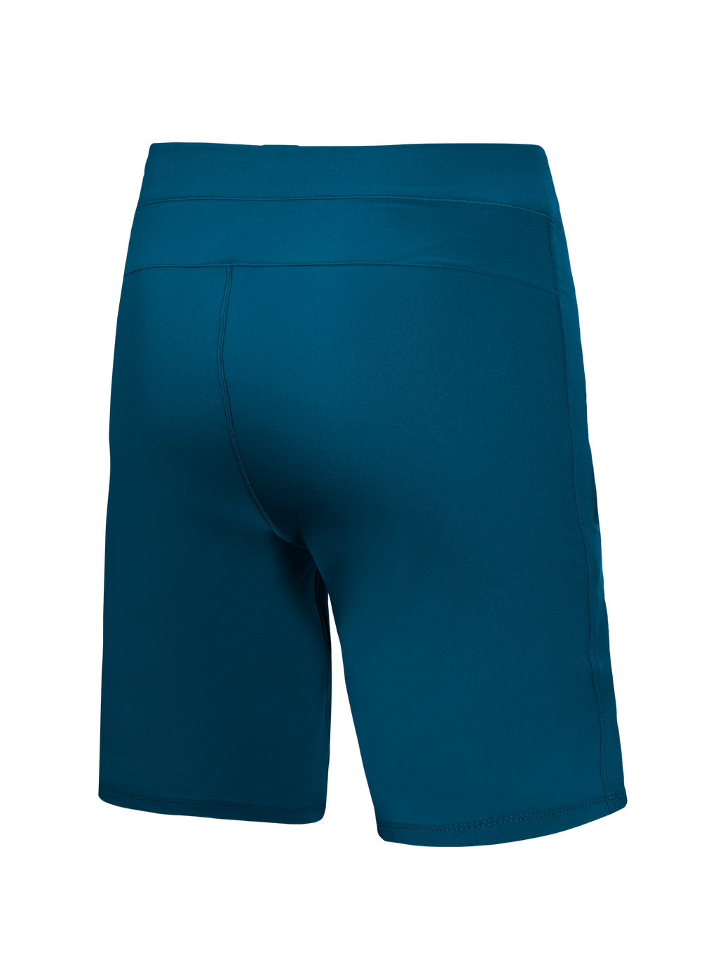 Alpinestars A-Dura Ride Liner shorts in blauwgroen, achteraanzicht van duurzame technische MTB-shorts met stretchstof.