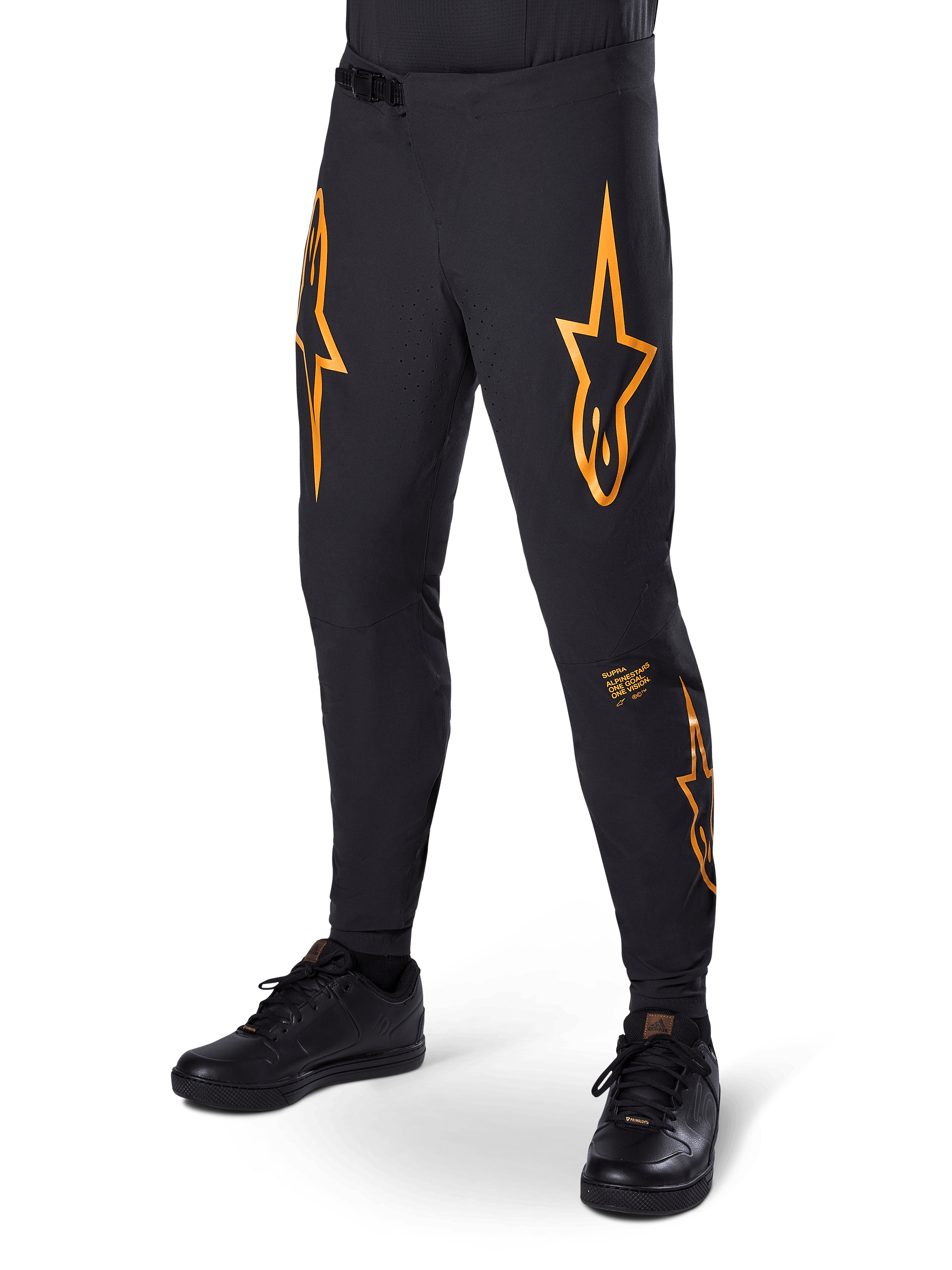 A-Supra Race - Black Cycling Pants | Alpinestars® A-Supra Race - Black Cycling Pants | Alpinestars®