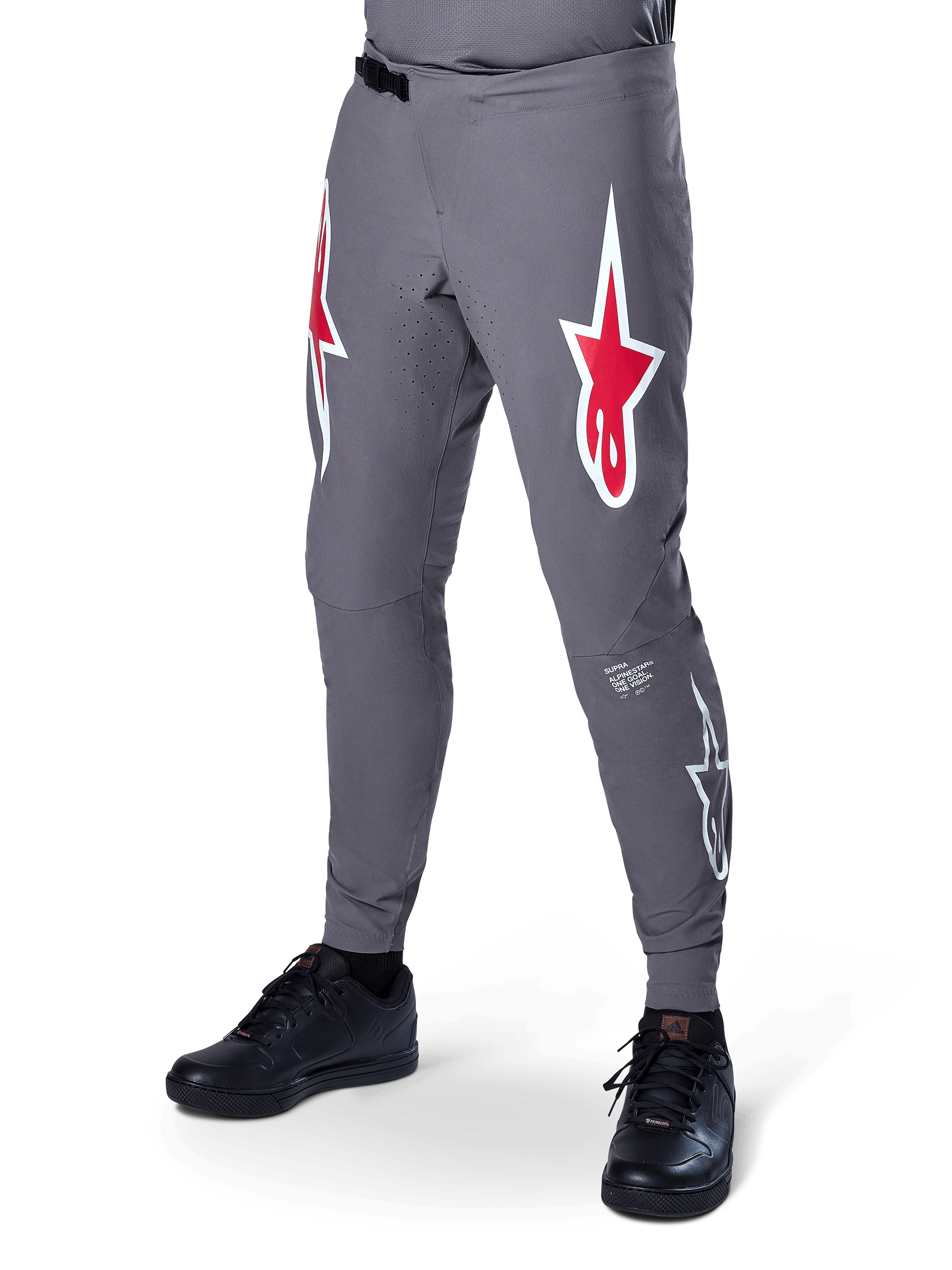A-Supra Race - Gray Cycling Pants | Alpinestars® A-Supra Race - Gray Cycling Pants | Alpinestars®