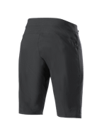 Alpinestars Stella A-Dura Liner dames mountainbikeshorts, zwart, achteraanzicht, duurzame shorts met een zijzak met ritssluiting en 2-way stretchstof voor bewegingsvrijheid