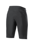 Alpinestars Stella A-Dura dames short, mountainbike short, zwart, achteraanzicht met duurzame 2-weg stretchstof en atletische constructie, hoogwaardige kleding voor MTB en trailrijden
