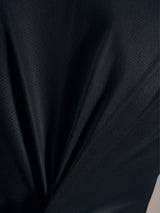 Zwarte jacquard stof van de Stella A-Dura Ride Jersey, ademende textuur en hoogwaardige stretch.