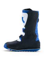Alpinestars Tech-T laarzen, heren trialmotorlaarzen, blauw en zwart, met TPU-scheenplaten en gripvaste zolen, CE-gecertificeerd.
