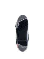 Alpinestars Tech-10 Enduro laarzen, grijze en zwarte dual-compound zool met vervangbaar inzetstuk voor maximale off-road grip.
