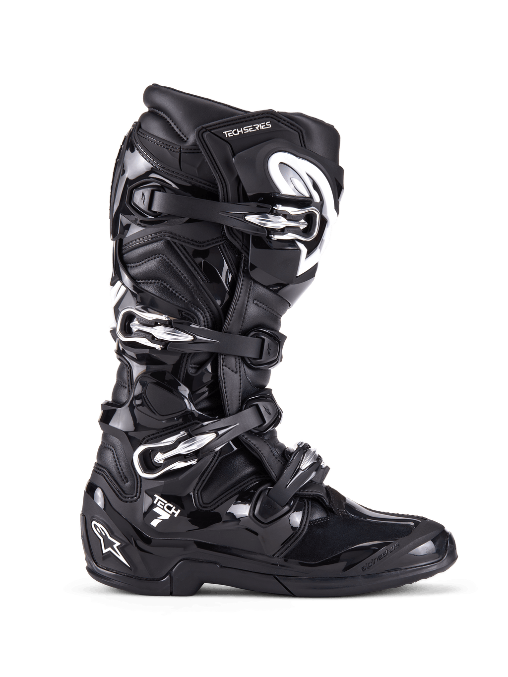 Tech 7 - Black MX Boots | Alpinestars®