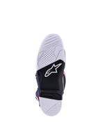 Alpinestars Limited Edition Tech 7 Unity motorcrosslaarzen, zwart-witte zool met slijtage-indicator.