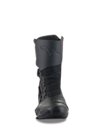 Alpinestars SP-X BOA® laarzen, zwarte sportmotorlaarzen, middelhoog ontwerp met geïntegreerde scheenbeenbeschermer, mesh flex-panelen en BOA-sluitsysteem aan de zijkant, slank ergonomisch profiel voor sport-touring