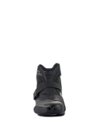Alpinestars Stella SMX-1 R V2 dames motorlaarzen, laag uitgesneden performance motorlaars, zwart, vooraanzicht, voorzien van microvezel bovenwerk, TPU-schakelpad en ergonomische sluitriem, sportief ontwerp