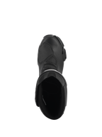 Alpinestars SMX-6 V3 Drystar® Boots, Black, top-down view looking into the boot opening, microfiber upper with TPU shifter pad and interior lining, waterproof sport and street performance riding boots
