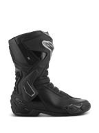 Alpinestars Stella SMX-6 V3 Drystar laarzen, dames motorlaarzen, zwart met zilveren accenten, waterdicht Drystar-membraan, voorzien van TPU-scheenplaat, enkelbescherming en teenslider, hoogwaardige motoruitrusting