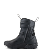 Alpinestars Stella RT-7 Touring Drystar® dameslaarzen, touring motorlaarzen voor dames, zwart, zijaanzicht met dubbele ritssluiting, klittenbandverstellers, versterkte beschermingszones en een robuuste zool voor adventure ritten