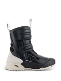 Alpinestars Stella RT-7 Touring Drystar motorlaarzen voor dames, motor touringlaarzen, zwart en wit, met drie verstelbare klittenbandsluitingen, treklussen aan de voor- en achterkant en een robuuste noppenzool met TPF-ondersteuningsframe