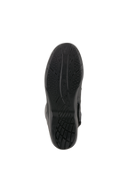 Alpinestars Andes V2 Drystar® laarzen, zwart, weergave van de gevulkaniseerde rubberen zool, getextureerd grippatroon voor waterafvoer en duurzaamheid, motor touring schoeisel