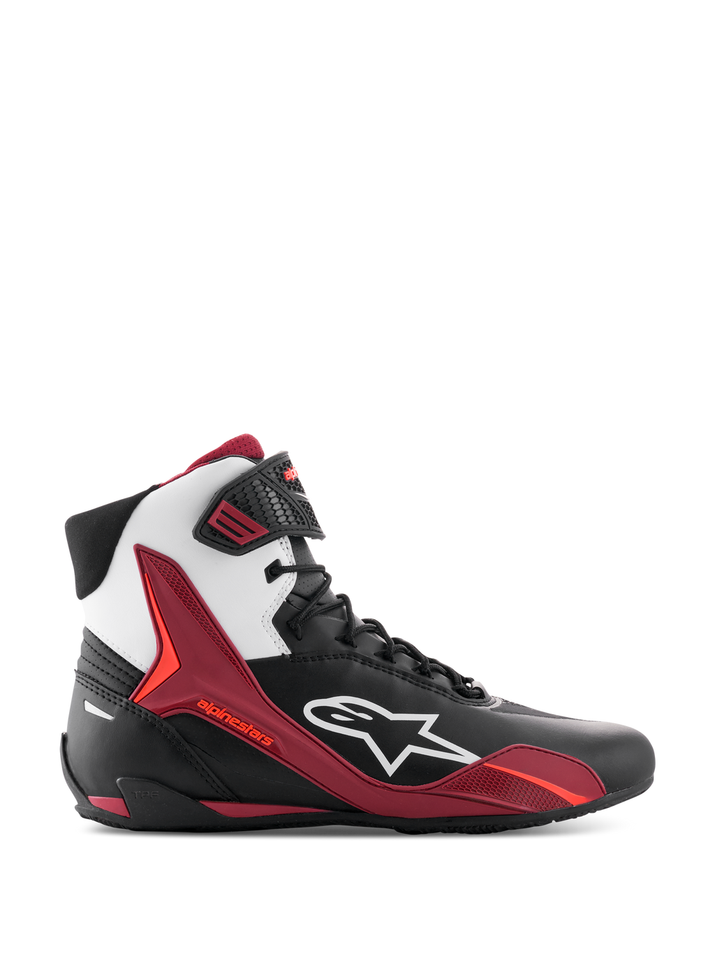 Faster-4 - Black Motorcycle Shoes | Alpinestars®