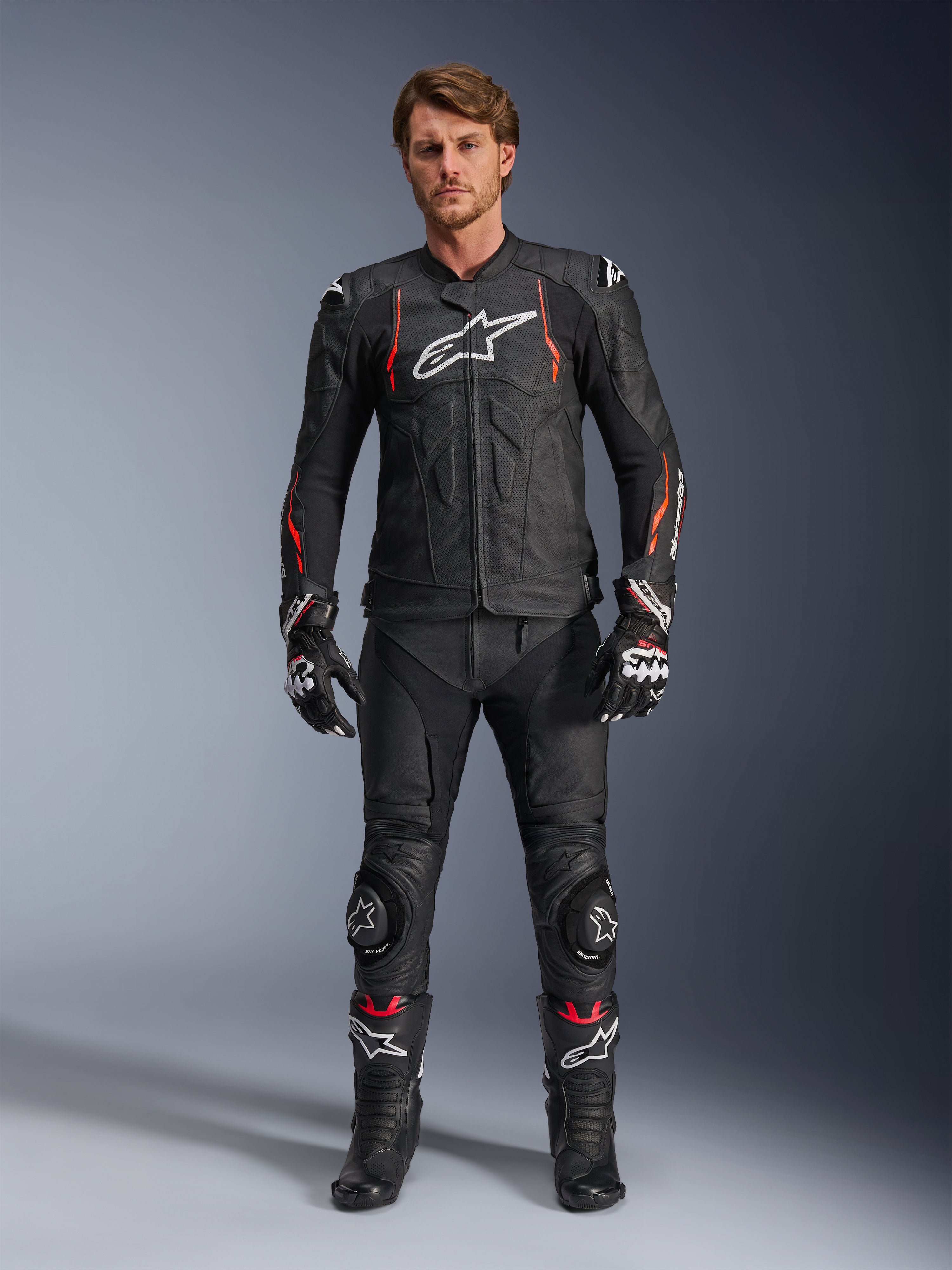 Dusk Airflow Leren - Jas Motorcycle | Alpinestars®