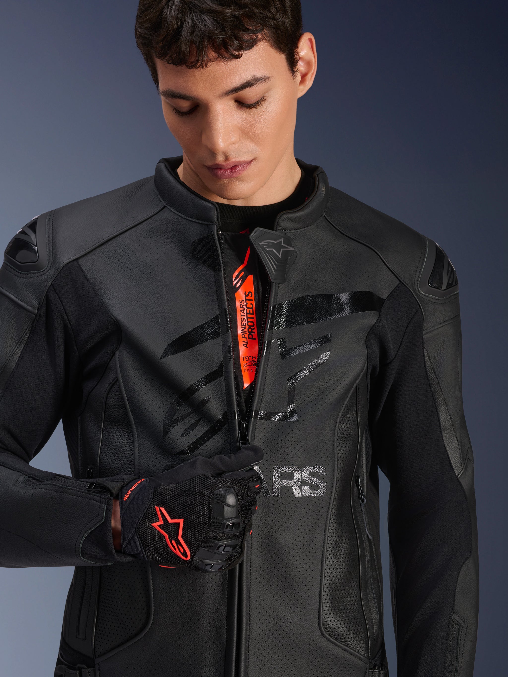 GP Plus R V4 Airflow Leren Jas