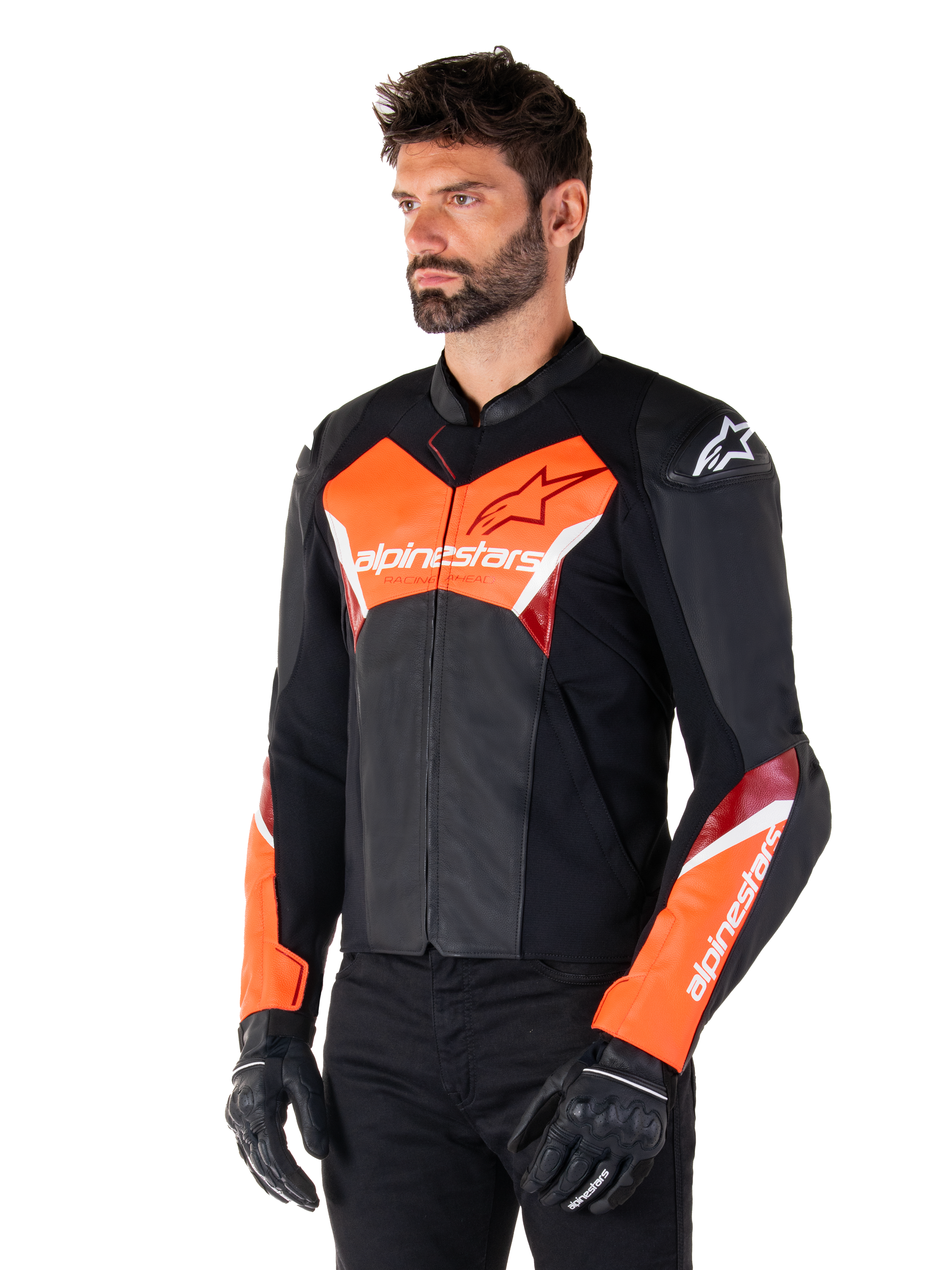 Faster V3 Leather Jacket