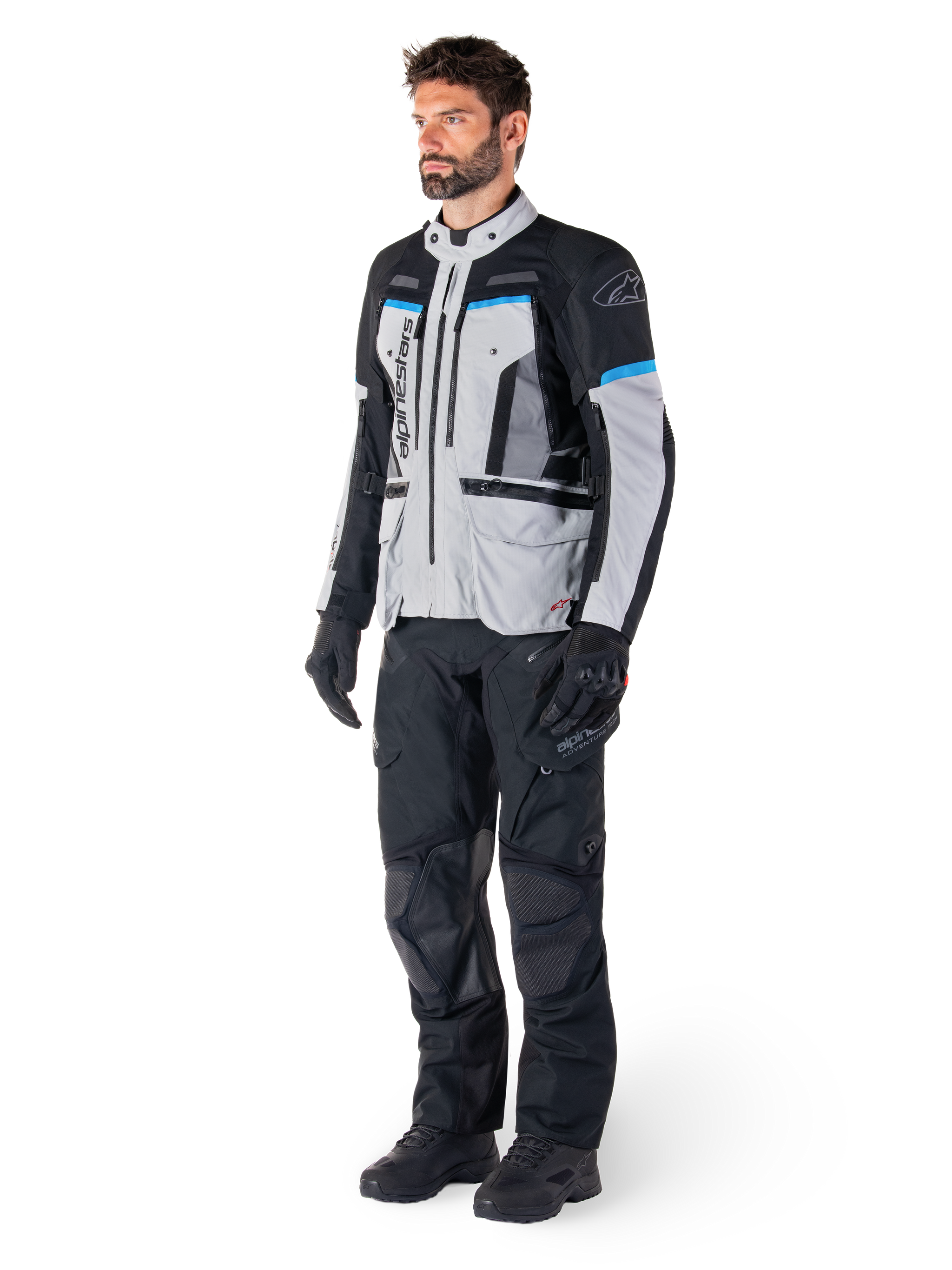Bogota' Pro Drystar® - Gray Motorcycle Jacket | Alpinestars® Bogota' Pro Drystar® - Gray Motorcycle Jacket | Alpinestars®