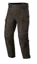 Alpinestars Andes V3 Drystar motorbroek, adventure touringbroek, zwart, waterdichte en ademende textielconstructie, met cargo-zakken, versterkte knieën en ventilatieopeningen met rits op de dijen voor alle weersomstandigheden