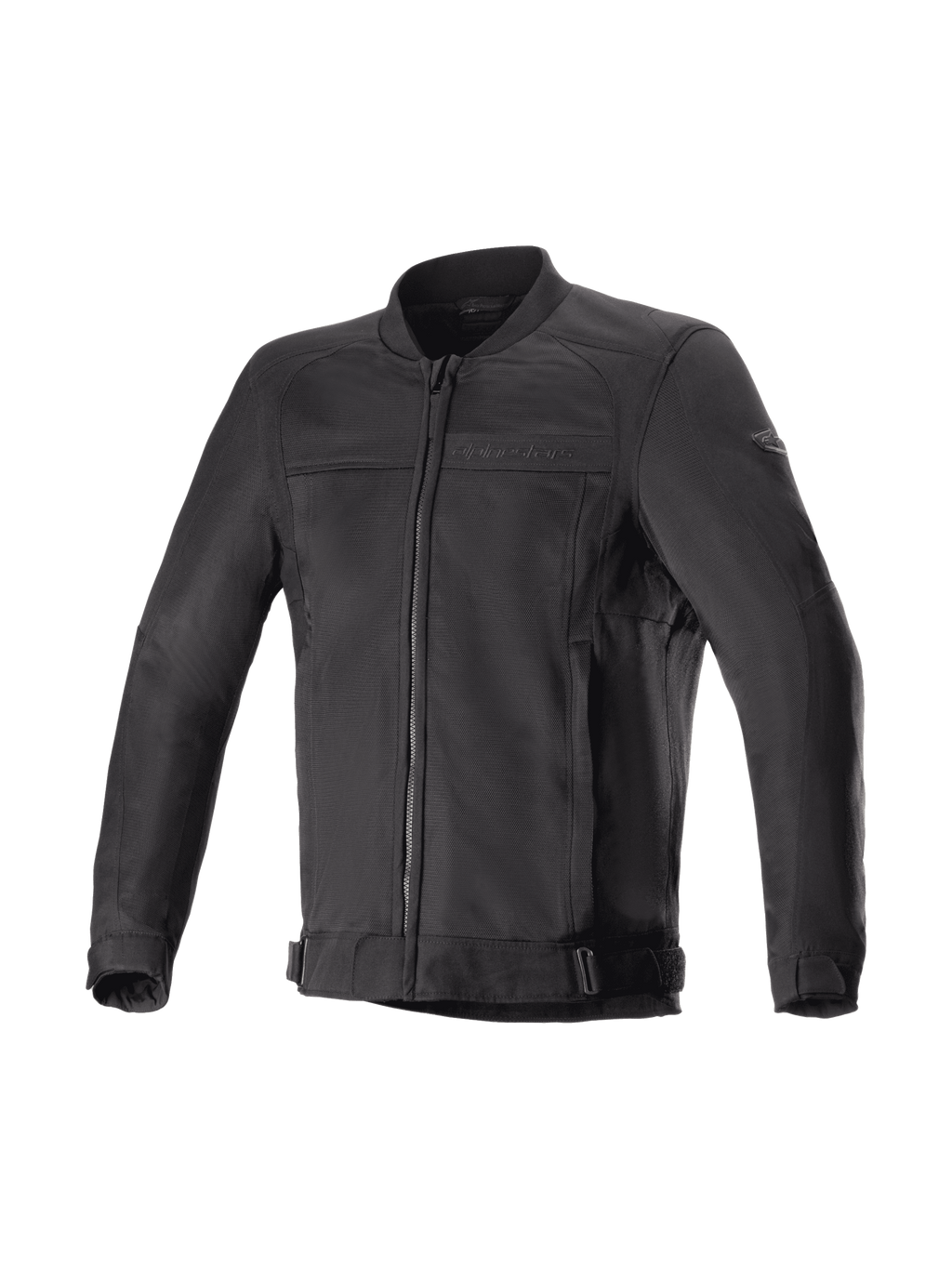 Alpinestars Luc V2 Air jas, heren urban motorjas in zwart, geventileerd mesh, Tech-Air® ready, CE-gecertificeerd