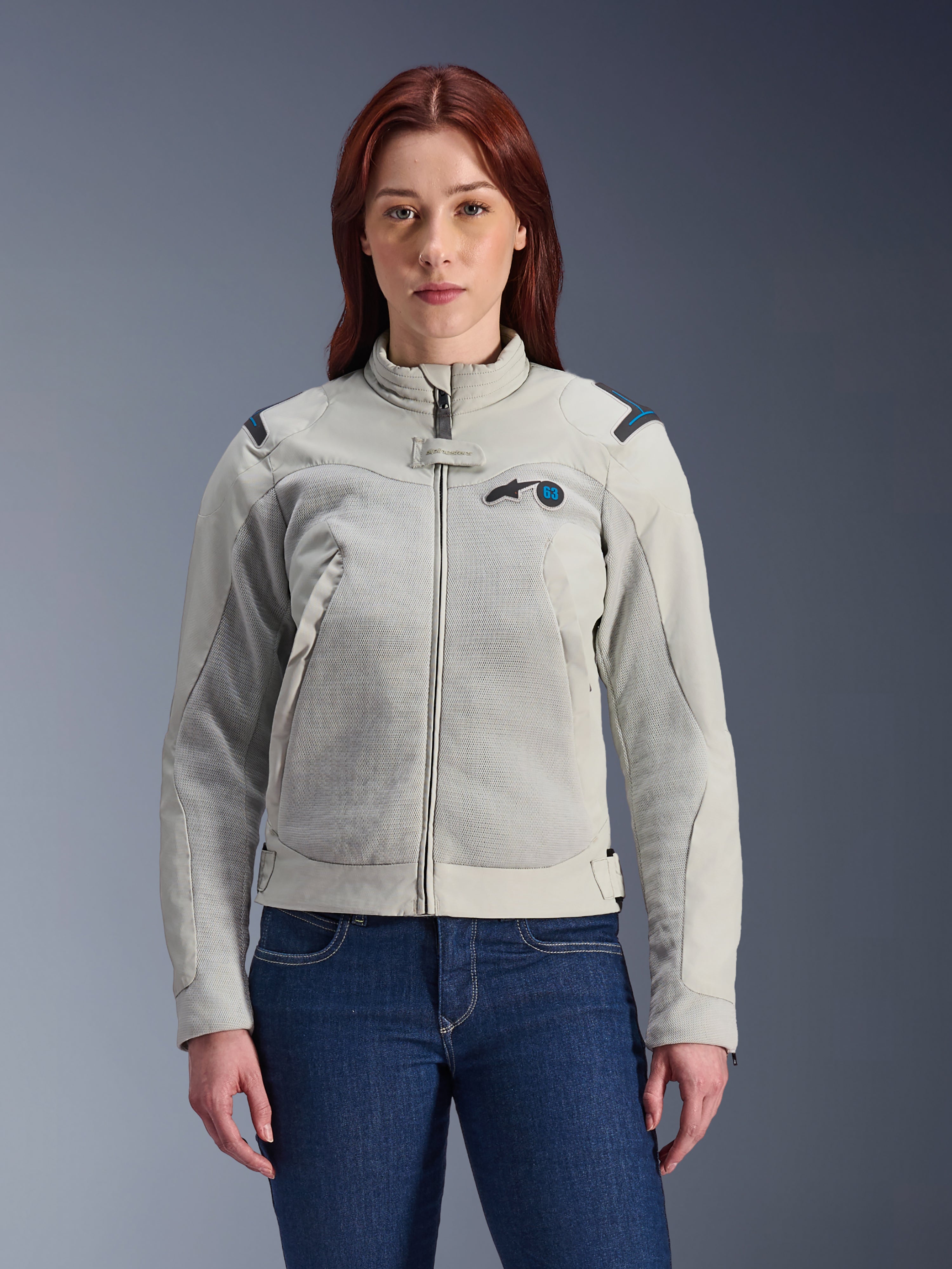 【新品Alpinestars STELLA CIRCAL-1 AIR ジャケット Stella Circal-1 Air - Blue Motorcycle Jacket | Alpinestars®