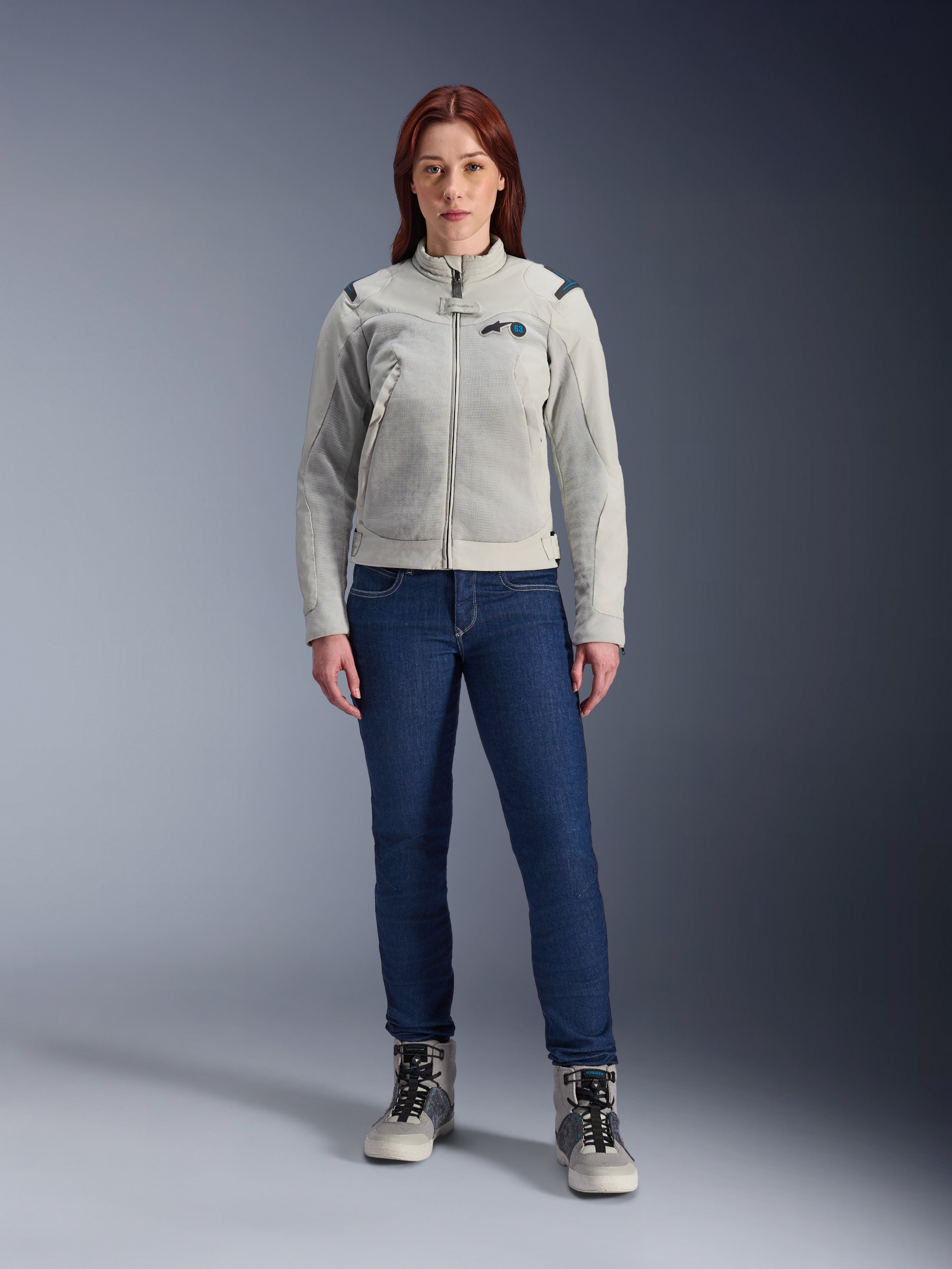 【新品Alpinestars STELLA CIRCAL-1 AIR ジャケット Stella Circal-1 Air - Blue Motorcycle Jacket | Alpinestars®