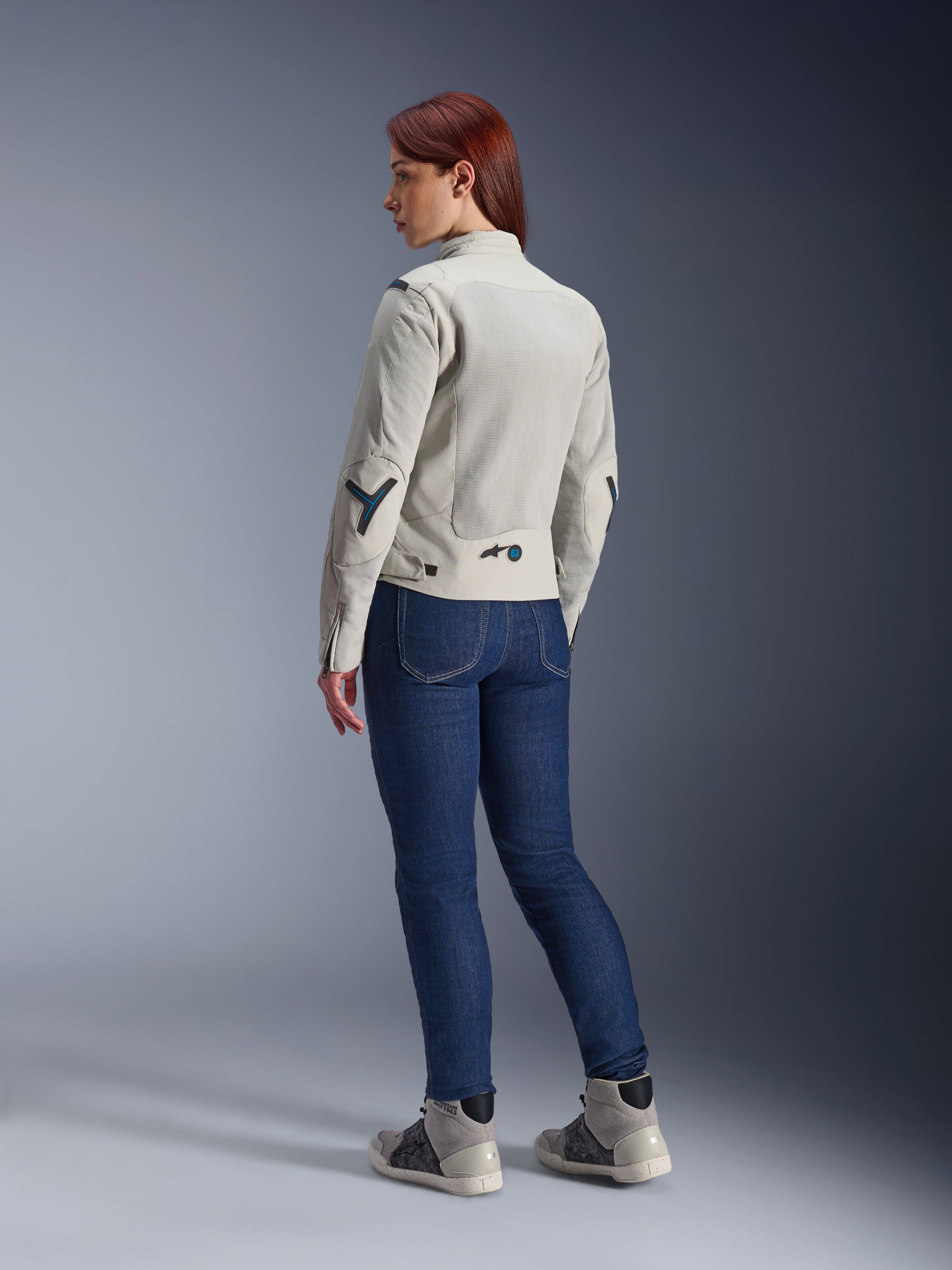 Stella Circal-1 Air - Blue Motorcycle Jacket | Alpinestars®