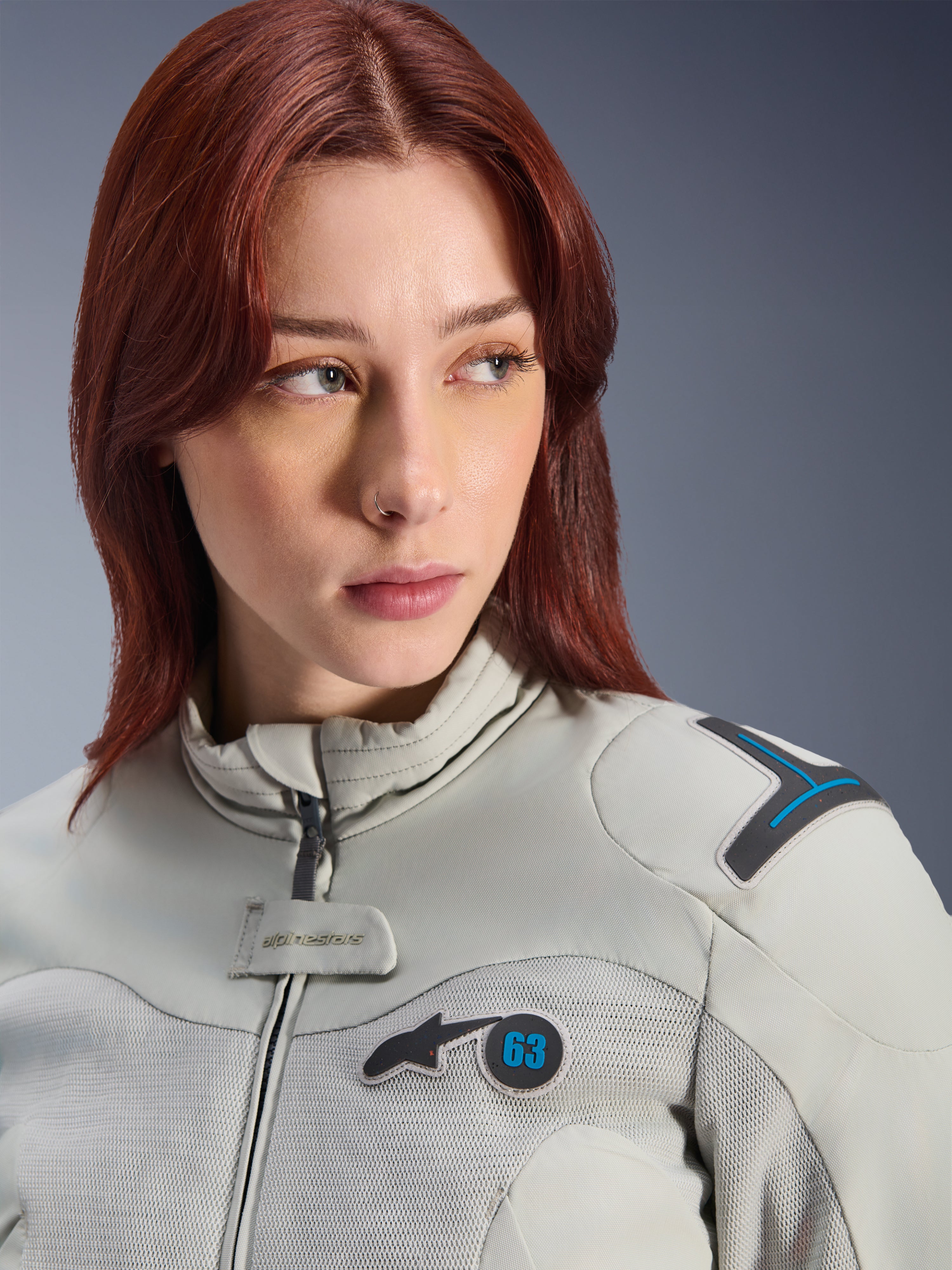 Stella Circal-1 Air - Blue Motorcycle Jacket | Alpinestars®