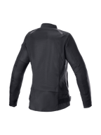 Alpinestars Eloise V2 Air Jas, urban damesmotorjas, zwart, geventileerd mesh en verlengde achterzijde.