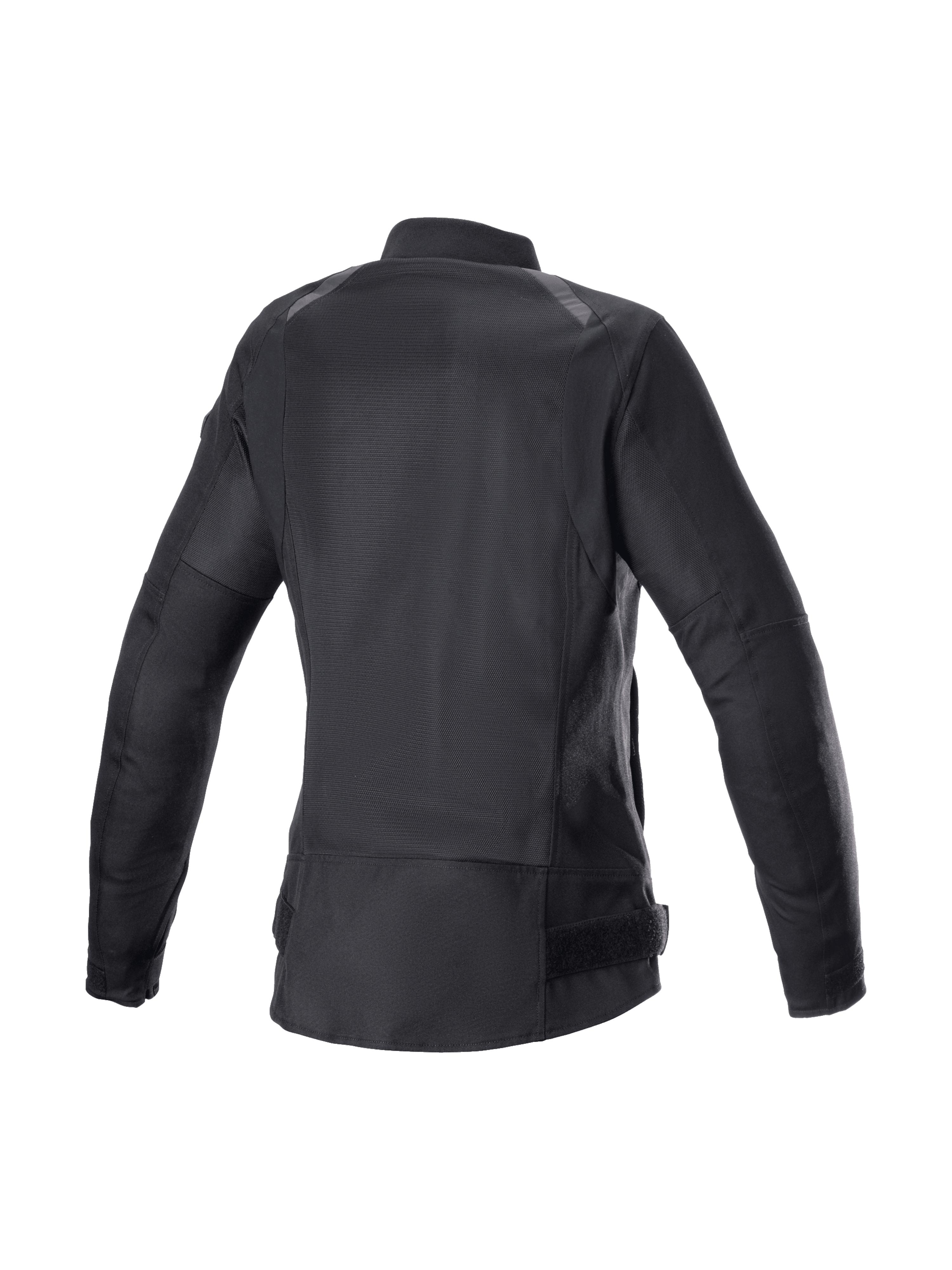 Alpinestars Eloise V2 Air Jas, urban damesmotorjas, zwart, geventileerd mesh en verlengde achterzijde.