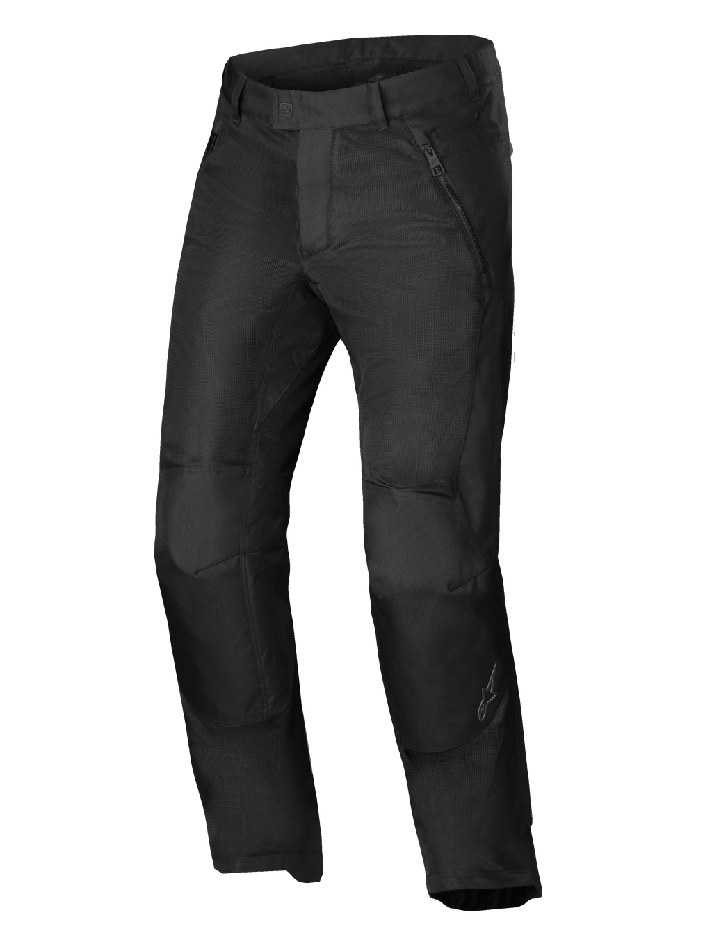 Alpinestars C-1 Air Broek, heren motortextielbroek, zwart, CE-gecertificeerde klasse A airflow-gerichte motoruitrusting met mesh-panelen