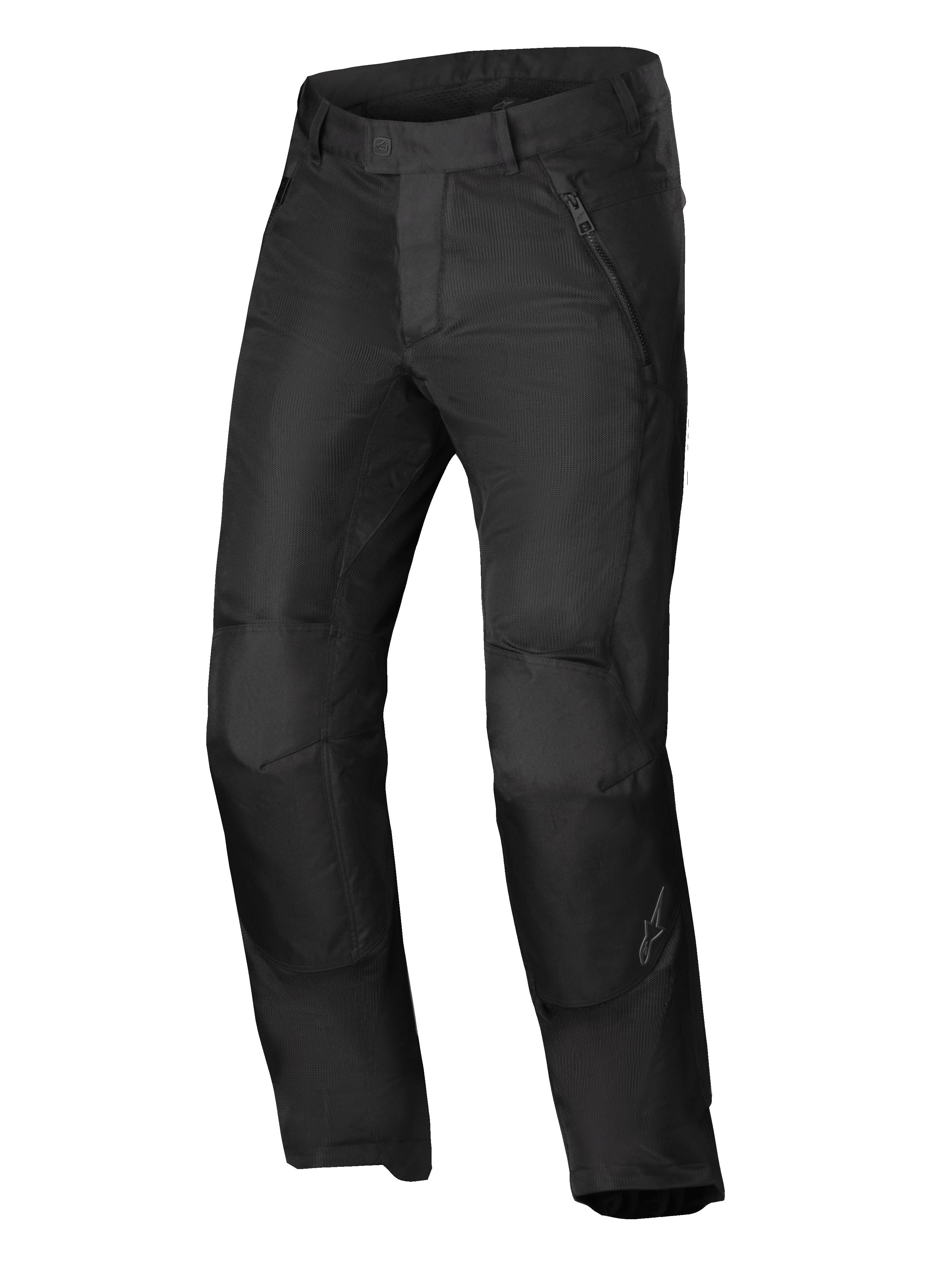 Alpinestars C-1 Air Broek, heren motortextielbroek, zwart, CE-gecertificeerde klasse A airflow-gerichte motoruitrusting met mesh-panelen