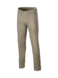 Alpinestars Stratos Regular Fit Tech Moto Broek in het grijs, urban motorbroek van stretch Cordura denim, CE-gecertificeerd met taps toelopende pijpen.