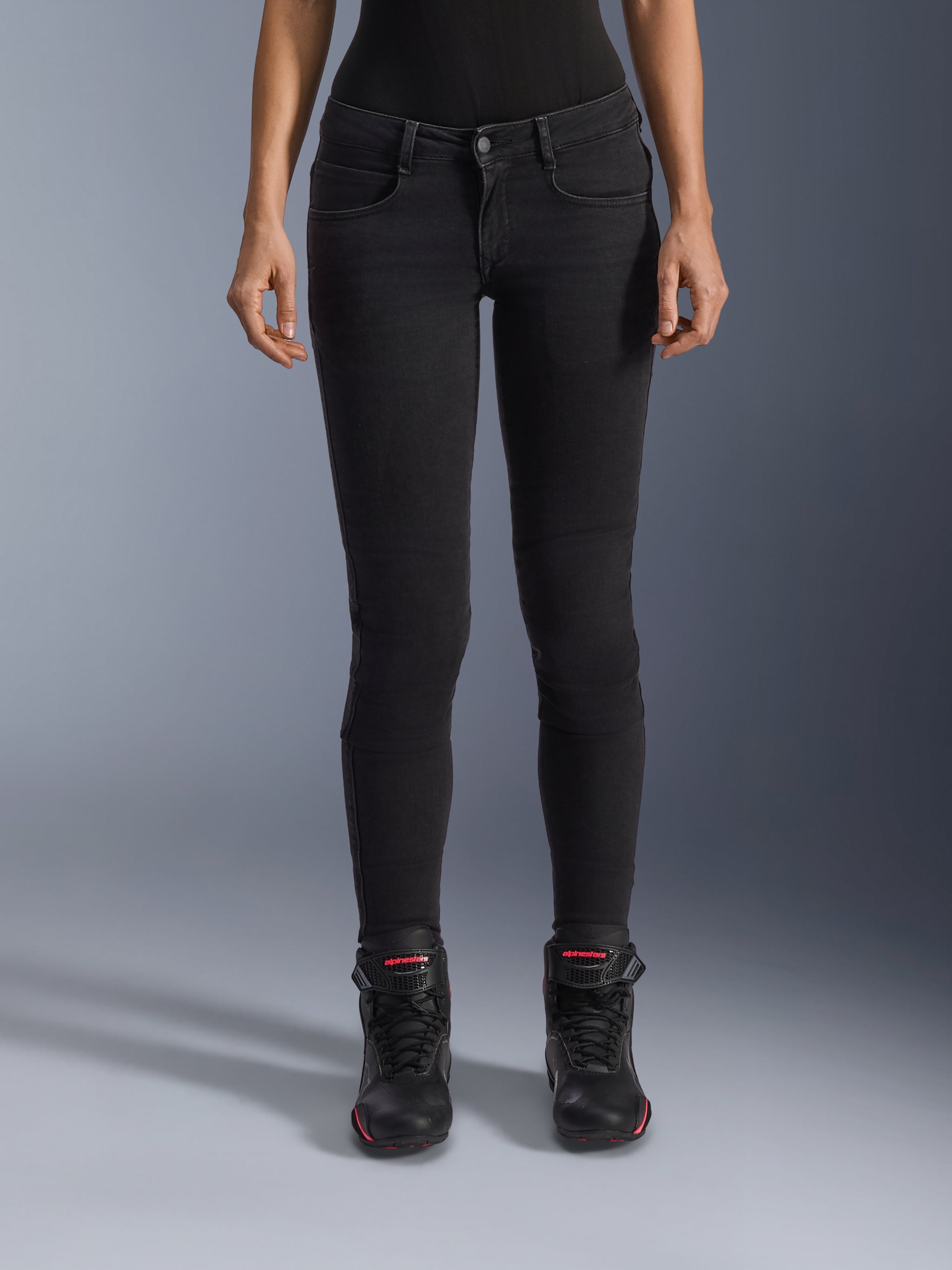 Dames Daisy V2 Moto Denim