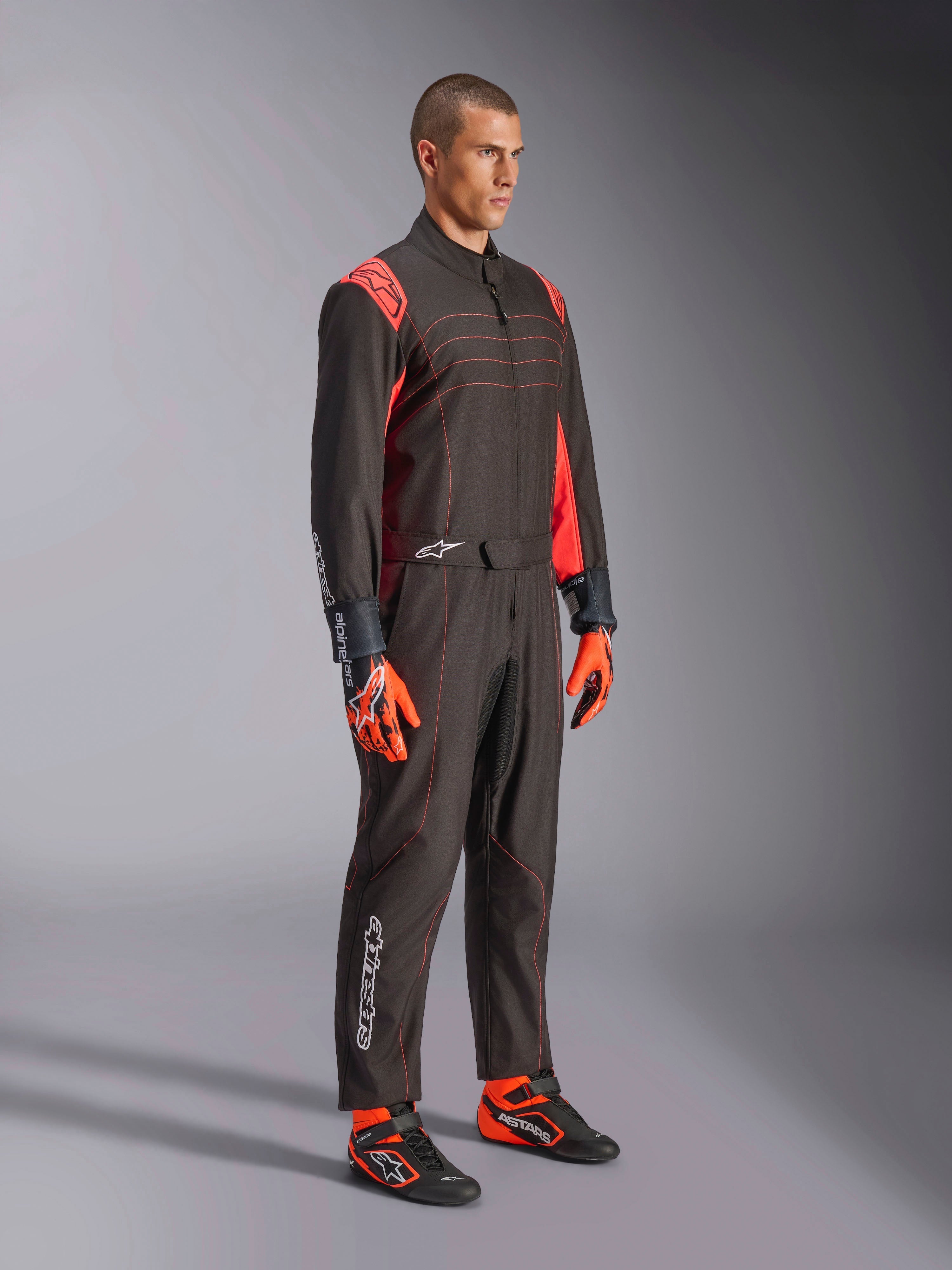 KMX-9 V3 - Zwart Rood Pak Karting | Alpinestars®