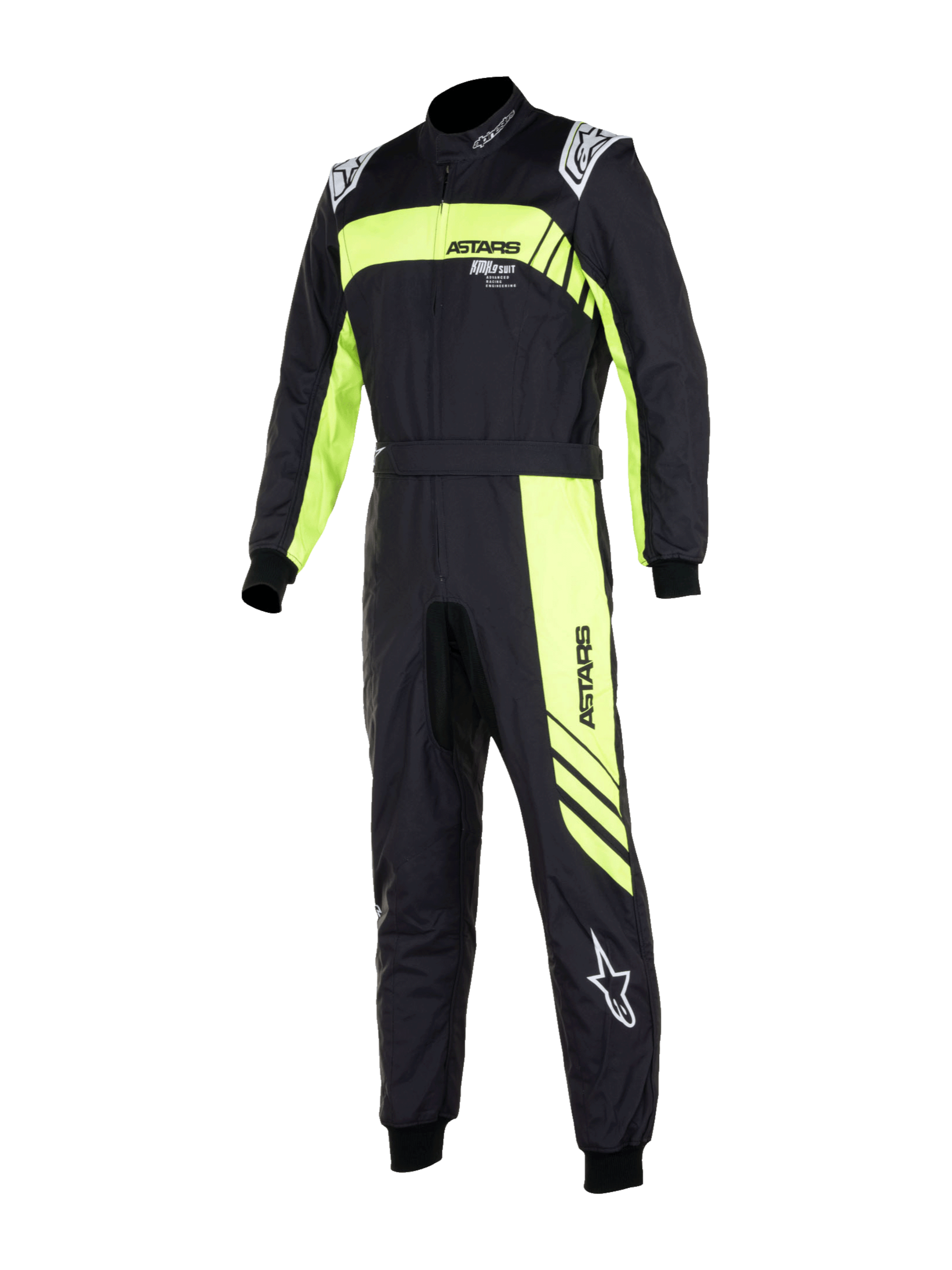 KMX-9 V3 Graphic 3 - Black Yellow Karting Suit | Alpinestars®