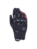 Alpinestars Harok Pro Drystar Handschoenen, all-terrain avontuurlijke motorhandschoenen, zwart en rood, ergonomische knokkelbescherming