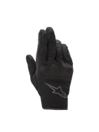 Alpinestars Stella S-Max Drystar Gloves, waterproof road gear, women's, black anthracite, leather and stretch mesh.