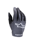Alpinestars 2025 Youth Radar handschoenen, motorcross handschoenen, donkergrijze camouflage, met een wit sterlogo op de handrug, gesublimeerd camouflagepatroon, zwarte duimversterking en lichtgewicht constructie voor off-road racen door de jeugd