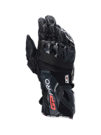 Alpinestars GP Pro R4 handschoenen, heren-motorracinghandschoenen, zwart leer met DFS knokkelbescherming, CE-gecertificeerd.