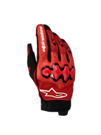 Alpinestars Megawatt V 2 Air Handschoenen, motorcross- en enduro-handschoenen, felrood en zwart, met knokkelbescherming en 3D-meshconstructie, CE-gecertificeerde off-road uitrusting
