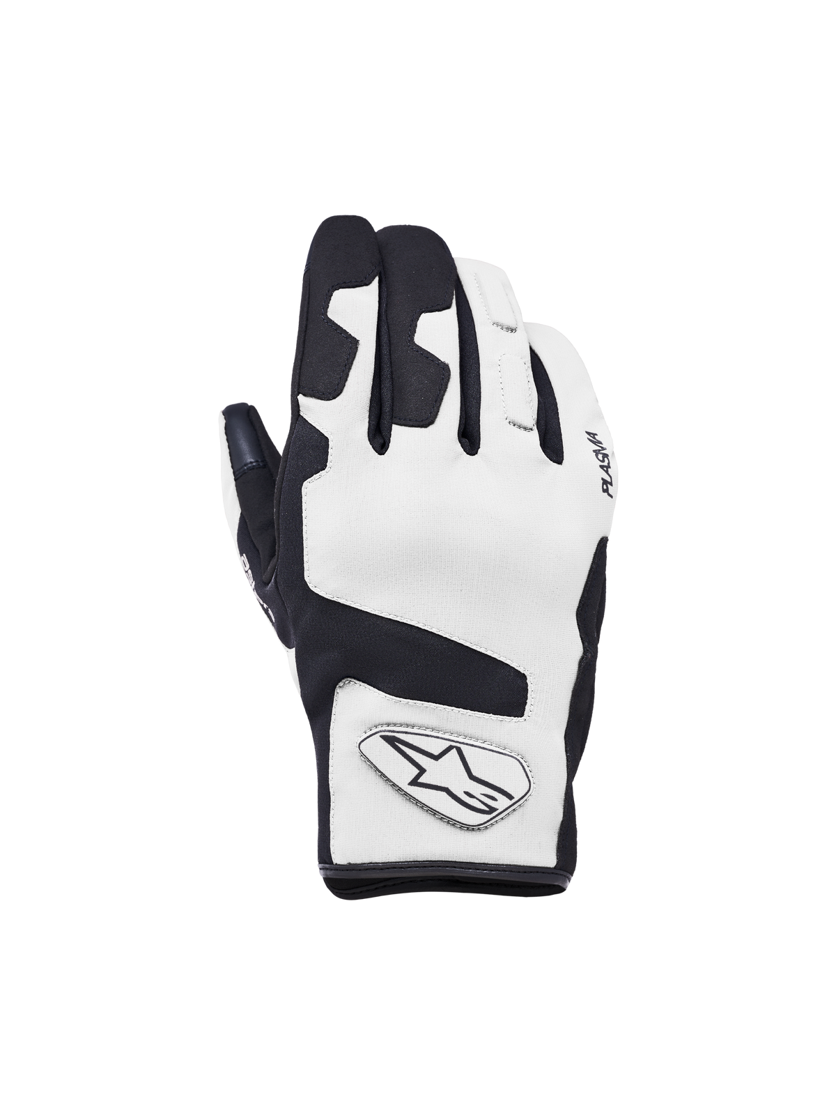 Alpinestars Ignite Drystar Insulated motorhandschoenen, lichtgrijs en zwart, waterdichte winterhandschoenen met Plasma-knokkelbescherming, CE-gecertificeerd