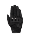 Alpinestars Chrome V2 handschoenen, motorhandschoenen, Black Asphalt, voorzien van 3D zachte TPU-knokkelbescherming, ventilatiepanelen van stretchmesh en accordeon-inzetstukken op de vingers, urban design met korte manchet