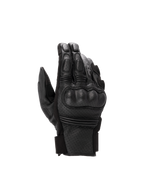 Alpinestars Phenom Leren Air handschoenen, heren motorhandschoenen, zwart, geperforeerd leer met harde knokkelbescherming.
