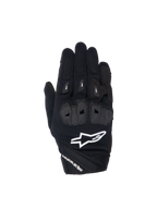 Alpinestars Stella SP X 1 dames-motorhandschoenen, zwart en wit, textiel met TPR-knokkelbescherming voor sportief rijden.