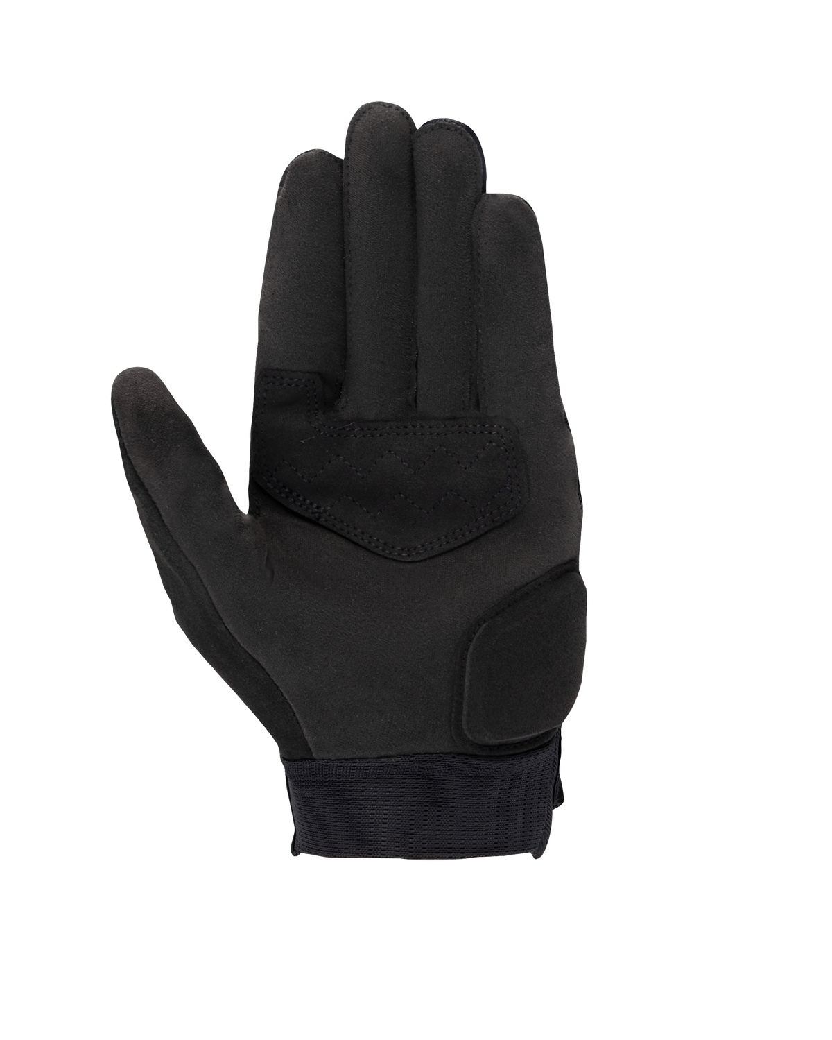 Alpinestars Stated dameshandschoenen, zwart, palmweergave met synthetisch suède materiaal, versterkte palm- en duimzones, touchscreen-compatibele vingertoppen en elastische polsmanchet, urban motoruitrusting