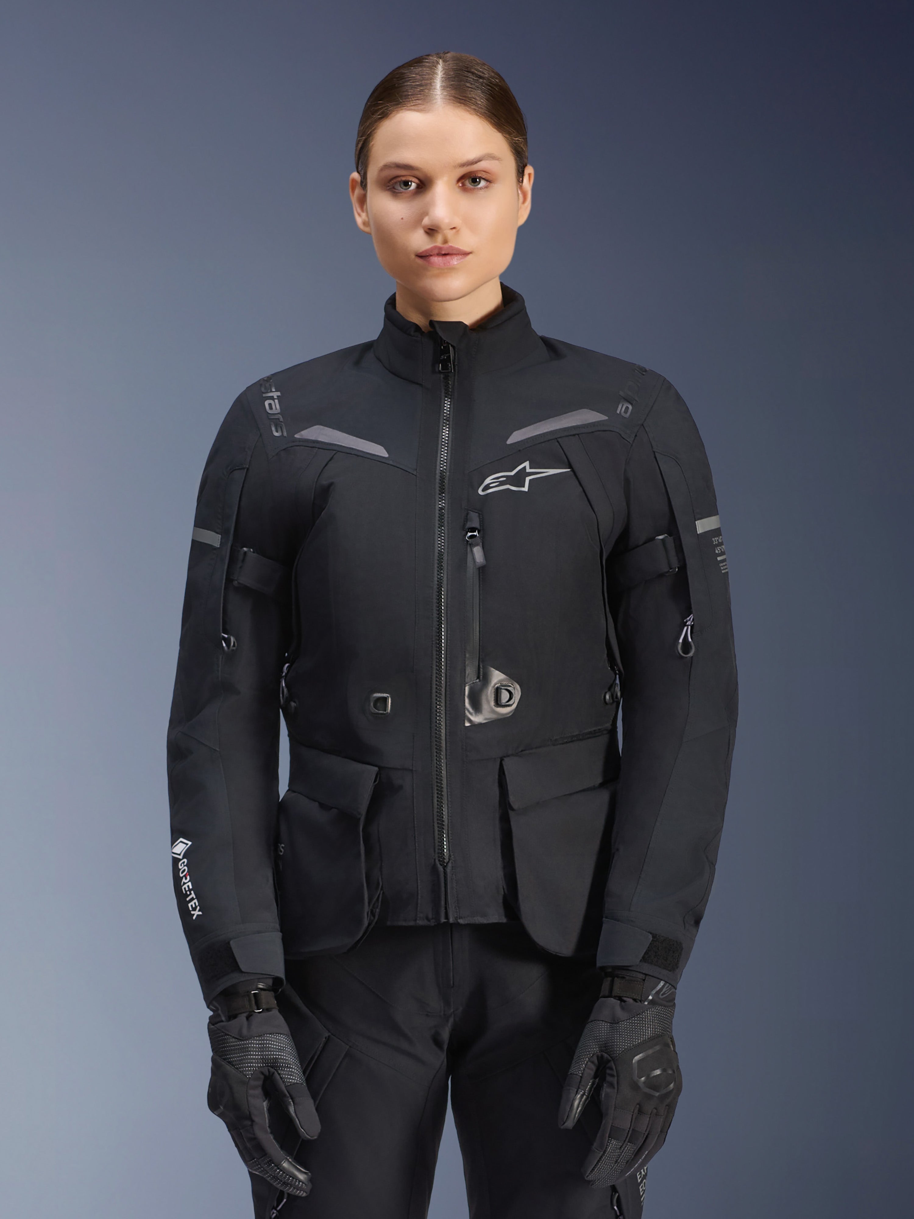 【新品未開封 】 『SADS』 zip parka サイズXL Dames Stella ST-7 2L GORE-TEX - Zwart Jas Motorcycle | Alpinestars®