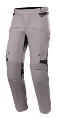 Alpinestars Road Pro GORE-TEX motorbroek, motor touringbroek, donkergrijs met zwart, met accordeon stretchpanelen op de knieën, verstelbare taillebanden, ventilatieopeningen en zakken met rits, duurzame technische textielconstructie