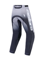 Alpinestars Racer Amber motocrossbroek, grijs en wit achteraanzicht, duurzame constructie met opvallende Astars-branding.