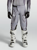 Alpinestars Jeugd Fluid Amber broek, grijze en zwarte motocrossbroek voor off-road rijden, duurzame 600D-polystof.